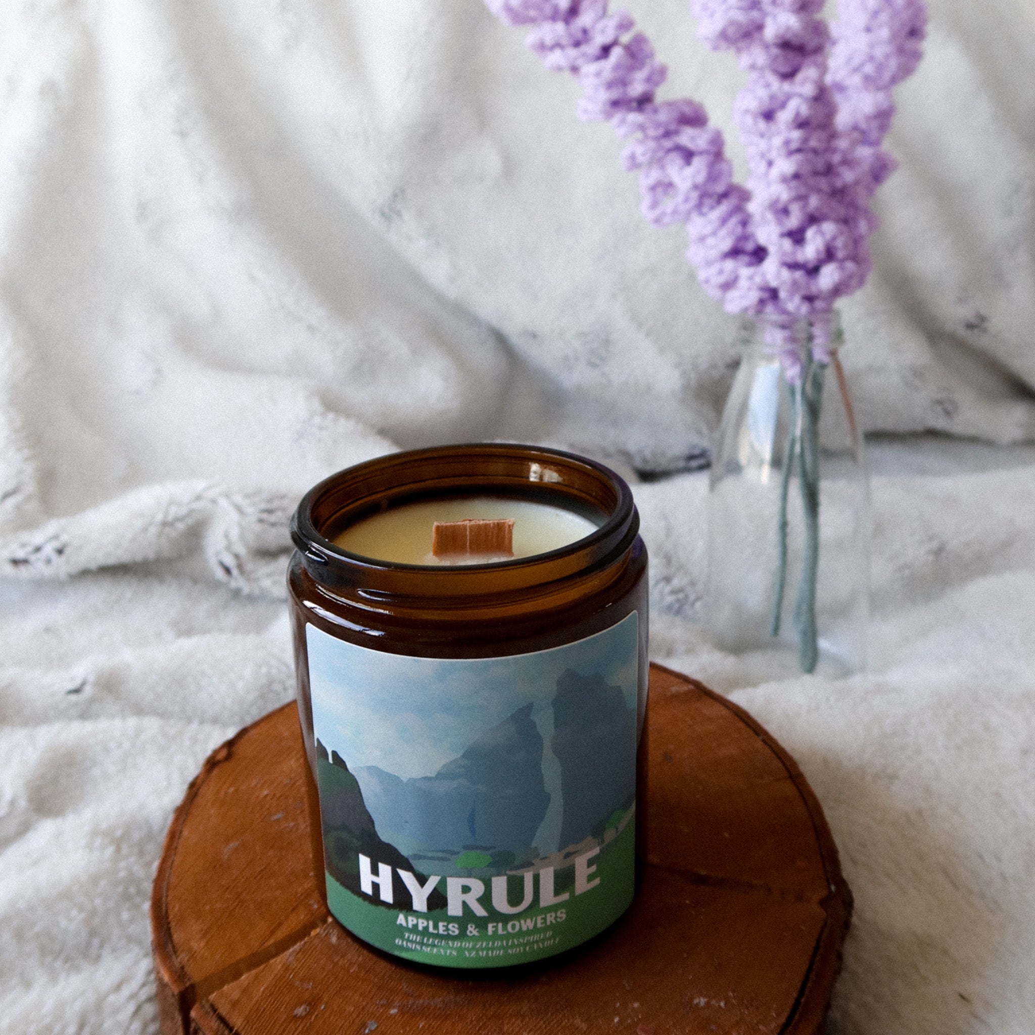 Hyrule Woodwick Soy Candle