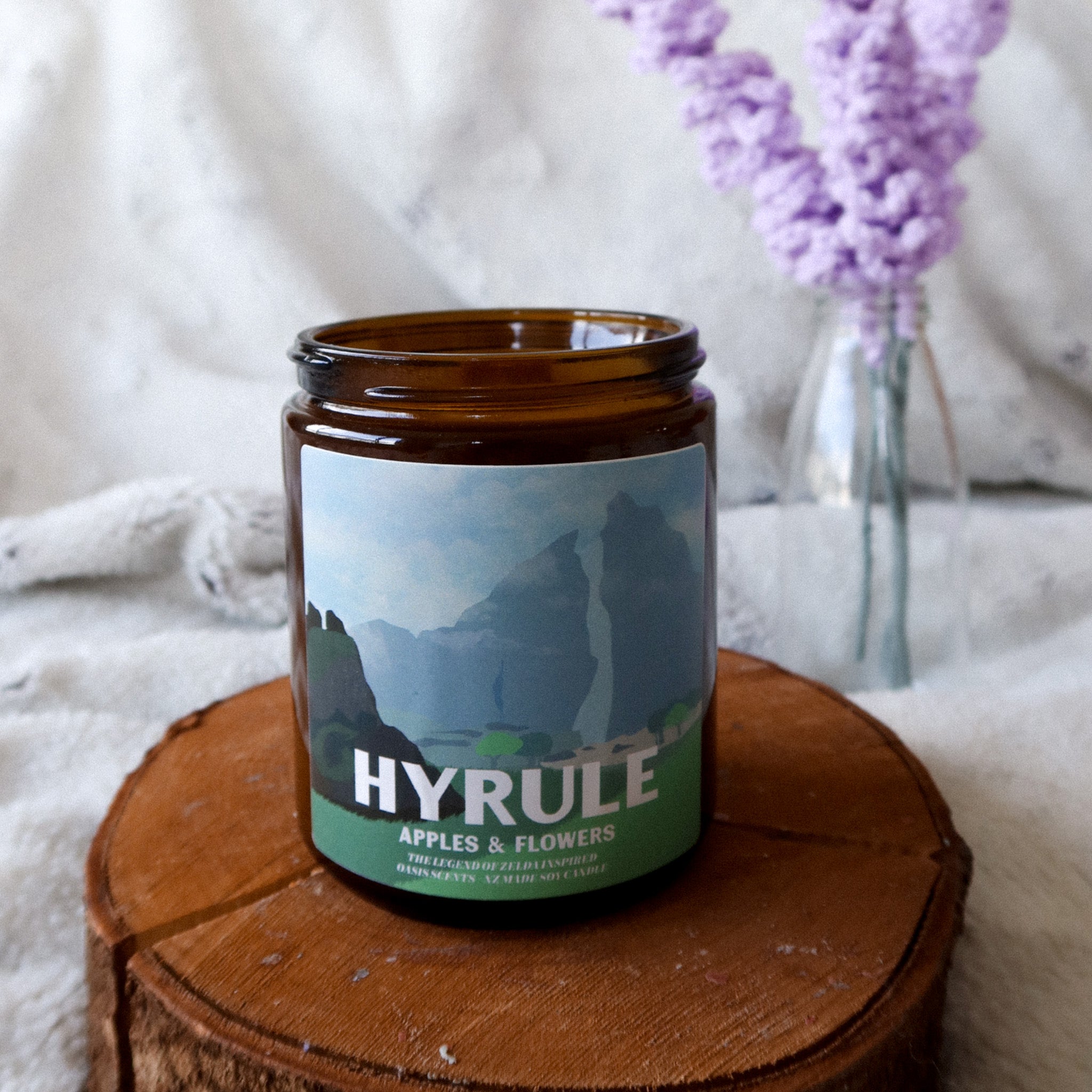 Hyrule Woodwick Soy Candle