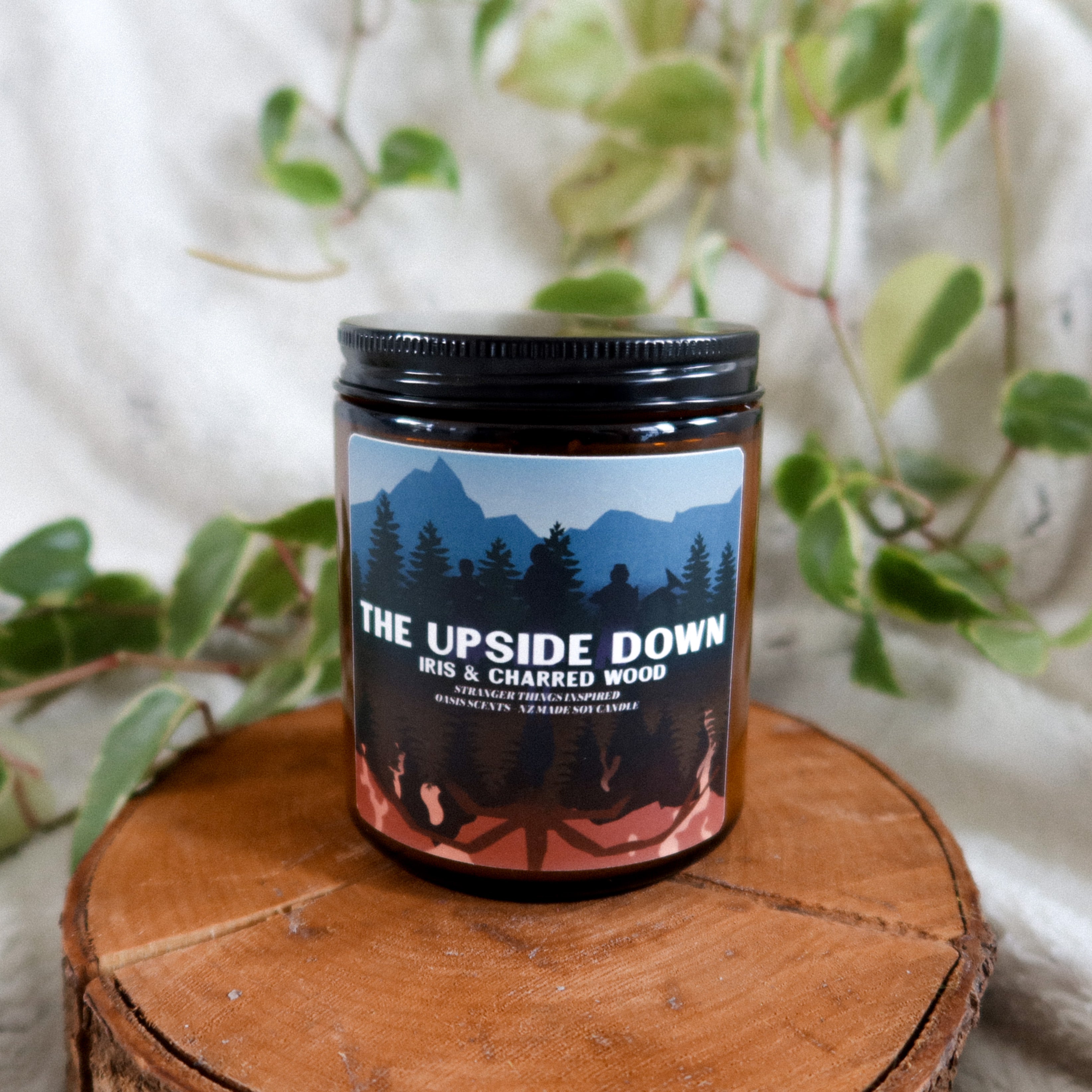The Upside Down Woodwick Soy Candle